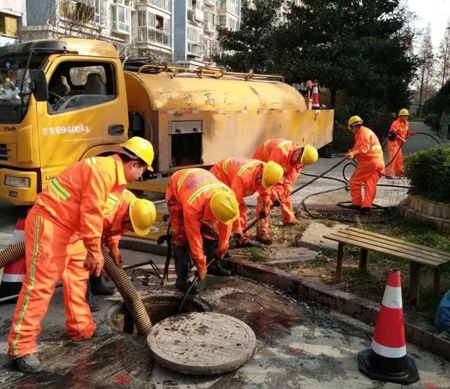 安陆市政管道清淤